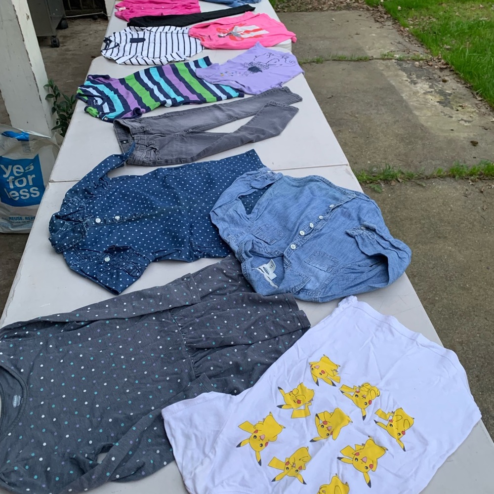 Girls clothes lot size 4 toddler GUC $35